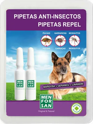 Produktbild von PIPETAS perro ant-insectos 2 uds