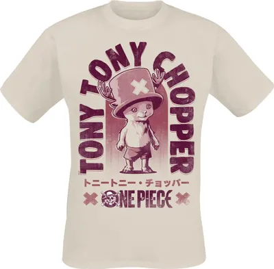 Produktbild von One Piece T-Shirt Herren Tony Tony Chopper natur XXL