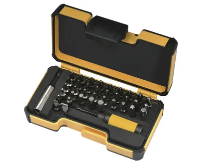 Produktbild von Felo XS-Strongbox Bits 38 (38-tlg., SL, PH, PZ, TORX®, HEX, SQ, Star und BH)