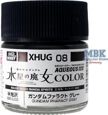 Image de GUNZE GSXHUG08 Aqueous Gundam Color Gundam Pharact Gray