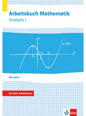 Obrázok produktu pre Arbeitsbuch Mathematik Oberstufe Analysis 1. Arbeitsbuch plus Erklärfilme Klassen 10-12 oder 11-13