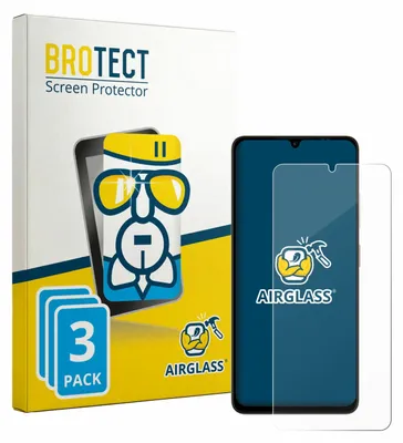 Produktbild von 3x BROTECT Schutzglas für ZTE Blade A76 Schutzfolie Panzer Folie Glas Display Schutz klar