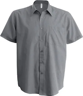 Immagine prodotto di Camicia Kariban in popeline a manica corta in cotone poliestere easy-care per uomo