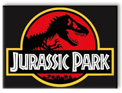 Produktbild von Jurassic Park – Logo – Magnet 6,3 × 8,9 cm