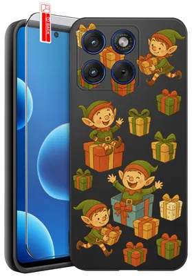 Obrázok produktu pre Puzdro pre Motorola Edge 70 | Vzory | Matné silikónové puzdro + sklo 9H