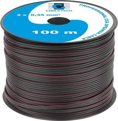 Produktbild von CCA Cabletech Lautsprecherkabel 2x 0,35 mm 100 m