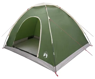 Produktbild von vidaXL Campingzelt mit Dach mit Luftentlüftung Grün 275 x 215 x 125 cm