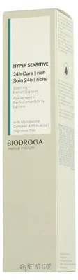 Produktbild von Biodroga - Hyper Sensitive - 24h Pflege reichhaltig - 50ml