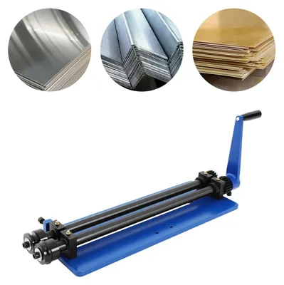 Productafbeelding van Parelwalsmachine, 18 inch halsdiepte, stalen constructie, blauw