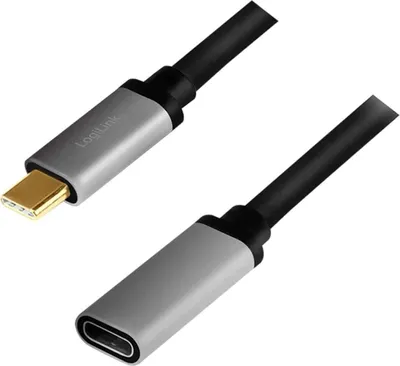 Immagine prodotto di LogiLinkCUA0105 Cavo LogiLink USB 3.2, USB-C maschio - USB-C femmina, 0,5 m