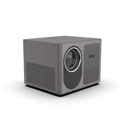 Produktbild von ZELURXX Smart Beamer 1080P Full HD, 500 ANSI Lumen, 4K Unterstützung, Auto Fokus, tragbarer Heimprojektor, Schwarz