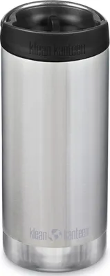 Zdjęcie produktu dla 355ml Kanteen® TKWide Kubek do kawy IZOLOWANY PRĄDEM - szczotkowane srebro