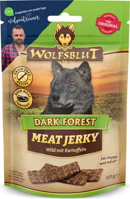 Produktbild von 'Wolfsblut Meat Jerky Dark Forest 80 g'