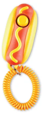 Obrázek produktu pro Brightkins Smarty Pooch – výcvikový klikr ve tvaru hotdogu
