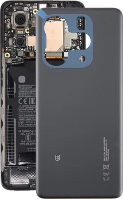 Produktbild von Für Xiaomi Redmi Note 14 5G Akkudeckel Battery Back Cover Ersatzteil Schwarz