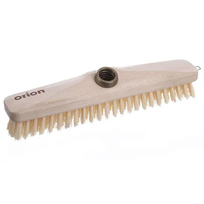 Obrázek produktu pro ORION KARTÁČ DŘEVĚNÝ Kartáč bez násady Kartáč na drhnutí univerzální 27 cm