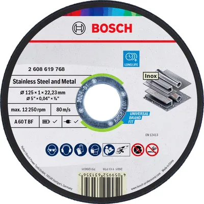 Immagine prodotto di BOSCH 2608619768 BOSCH Trennscheibe Standard for Metal