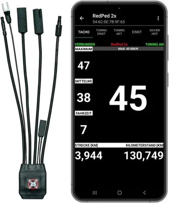 Produktbild von RedPed 2s für Shimano EP8 Tuning EP800 E-Bike (NICHT EP6 EP801)