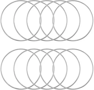 Productafbeelding van Macramé-accessoires - 10 stuks - IJzeren halskettingen - Glanzende afwerking