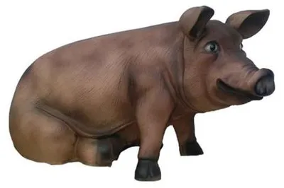 Immagine prodotto di Albero Maiale Fattoria Decorazione Giardino Figure Statua Animale Salsiccia Statue Decorazione
