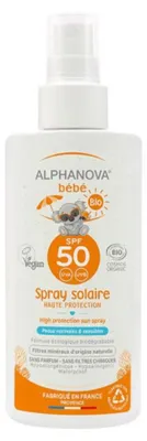 Zdjęcie produktu dla Alphanova - Krem przeciwsłoneczny dla niemowląt SPF 50 BIO, 125 ml