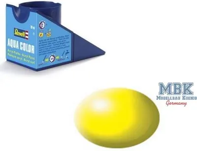 Produktbild von Revell AQ312 Aqua Color 312 leuchtgelb seidenmatt