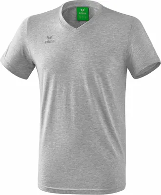 Produktbild von Erima Style T-Shirt Herren - Hellgrau Meliert