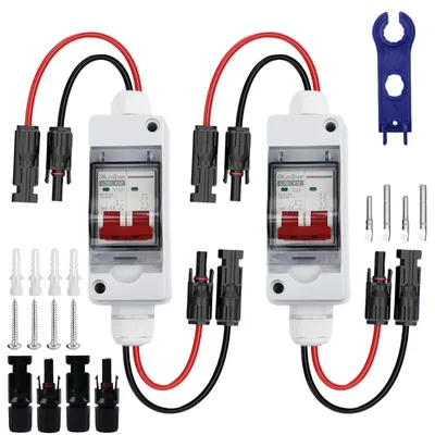 DC-Trennschalter 32A 500V 2-polig IP65 für PV-Anlage