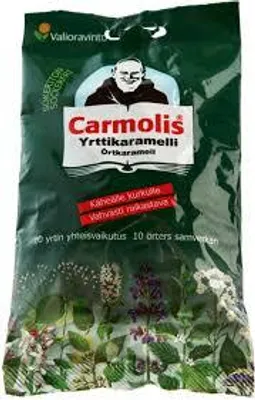 Immagine prodotto di Caramelle alle erbe Carmolis con zucchero 72 g