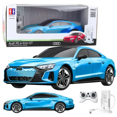 Zdjęcie produktu dla Samochód Audi Rs E-Tron Gt Zdalnie Sterowany Rc Niebieski 1:14