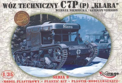 Obrázok produktu pre Mirage Hobby Odťahový tank Klara C7P Verzia z vojnovej koristi  4035902