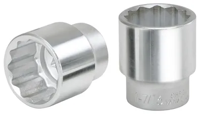 3/4" Dopsleutel, 12-kant, kurz, 29 mm
