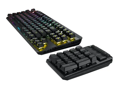 Immagine prodotto di ASUS 90MP01W0-BKFA00 Tas Asus ROG Claymore II Gaming Tastatur franz. Layout