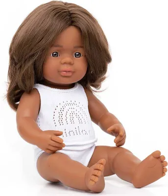 Image de MINILAND Poupée Fille aborigène 38 cm