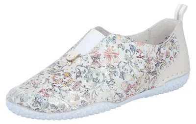 Produktbild von Rieker Slipper - Weiß / Multi Leder : 43 : Normal Größe: 43 Weite: Normal