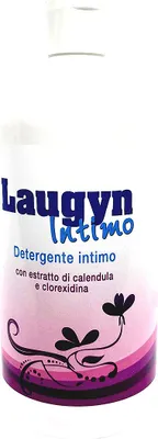 Produktbild von Laugyn - Intimwaschlotion pH-tral mit Chlorhexidin und Calendula - tägliche Intimpflege 500 ml