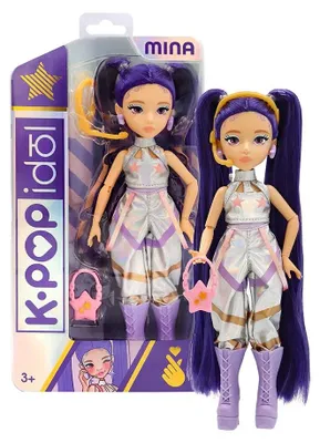 Productafbeelding van IMC Toys K-Pop Idol, Fashionpopp, voor meisjes, vanaf 3 jaar, geschikt voor jongens en meisjes, 250 mm, meerkleurig