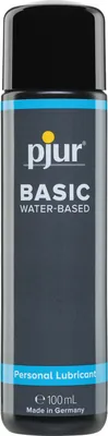 Produktbild von pjur BASIC WATERBASED - Gleitgel auf Wasserbasis für Einsteiger - auch für Toys geeignet (100ml)