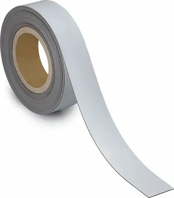 Produktbild von Kennzeichnungsband magnetisch 10m x 4cm weiß Packung mit 10 Stück