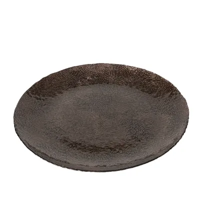 Obrázek produktu pro Dekorativní talíř MARONI, Ø 21 cm, hnědý