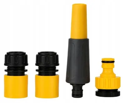 Image de Verk 27753 Pulvérisateur de jardin avec kit de raccordement, noir et jaune