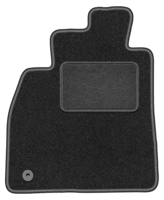 Immagine prodotto di Tappetino guidatore in moquette per Toyota Land Cruiser J100 1998-2007 (fuoristrada) – 1 pezzo, grigio grafite, su misura – Wielganizator LUX