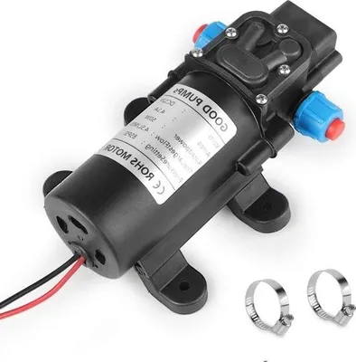 Zdjęcie produktu dla Samozasysająca pompa wodna 12 V 45 l/min 85 psi 58 bar z wyłącznikiem ciśnieniowym do przyczepy kempingowej, łodzi, ogrodu