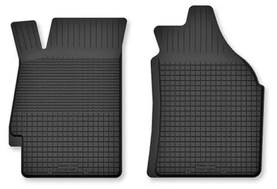 Produktbild von Gummi-Fußmatten Vorne für Mazda MX-6 I 1988-1992 (Coupé) – 2-tlg, Schwarz, Semi-Universal, angepasst – Wielganizator Semi-Universal