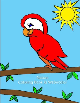 Produktbild von Nature Coloring Book & Watercolor
