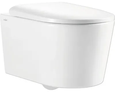 Obrázek produktu pro Závěsné WC Jungborn ONE bez splachovacího kruhu vč. WC prkénka