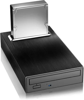 Productafbeelding van Externe Blu Ray Drive - Optische Lezer Brander - Data Opslag Archiveren - 4-in-1 HDD Behuizing - 16x Snelheid - Zwart