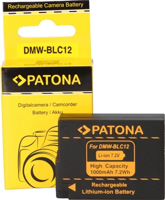 Immagine prodotto di Batteria ricaricabile f. Leica DMW-BLC12 V-Lux 4 DMW-BLC12 DMW-BLC12 Panasonic