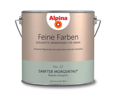 Produktbild von Alpina Feine Farben No. 12 Sanfter Morgentau® edelmatt 2,5 Liter