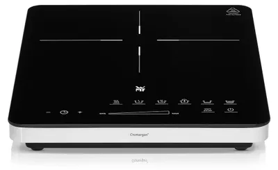 Produktbild von WMF Kult X 0415240011, Schwarz, Arbeitsplatte, 29.5 cm, Zonen-Induktionskochfeld, Glaskeramik, 1 Zone(n)